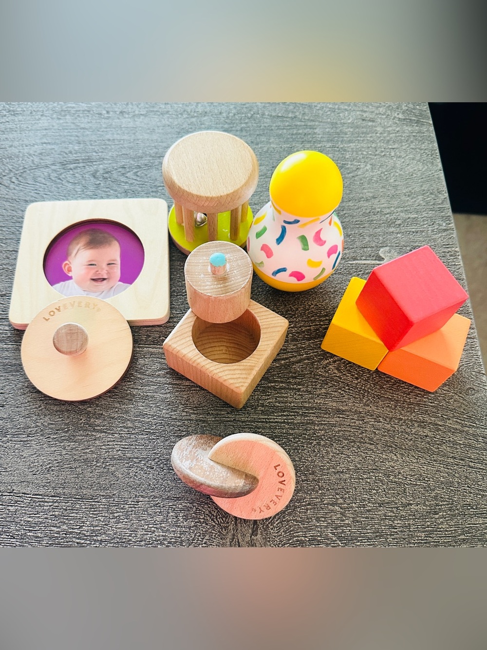 Lovevery Montessori Wooden Sensory Toy Bundle